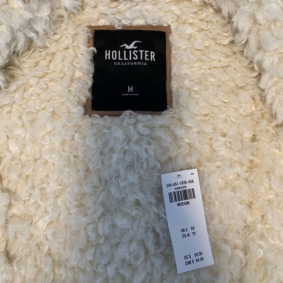 HOLLISTER faux fur suede vest - Picture 3 of 3